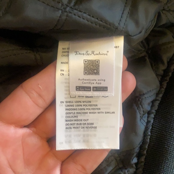 Dues Ex Machina black bomber jacket - Picture 4 of 5